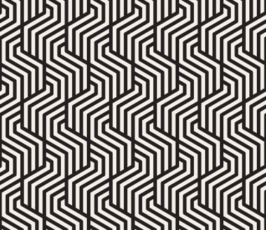 Vektör kusursuz desen. Modern stil soyut doku. Tekrarlanan geometrik fayanslar