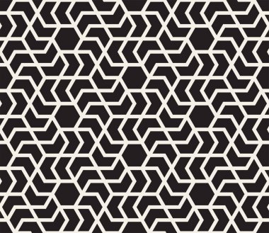 Vektör seamless modeli. Modern şık soyut doku. Geometrik yinelenen döşer çizgili öğeleri ben