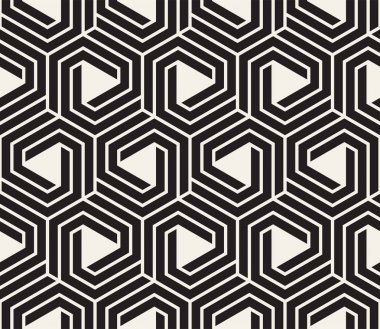 Vektör kusursuz desen. Modern stil soyut doku. Tekrarlanan geometrik fayanslar