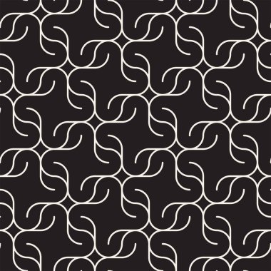 Vektör kusursuz desen. Modern stil soyut doku. Tekrarlanan geometrik fayanslar