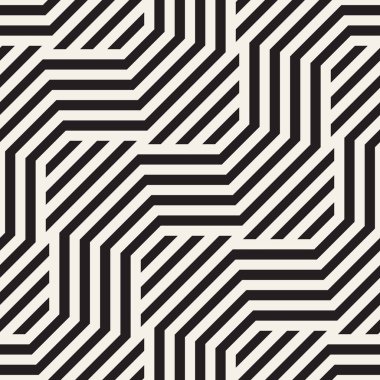 Vektör kusursuz desen. Modern stil soyut doku. Tekrarlanan geometrik fayanslar