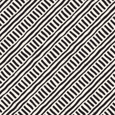 Elle çizilmiş sorunsuz yinelenen desen fayans hatları ile. Grungy freehand arka plan dokusu.