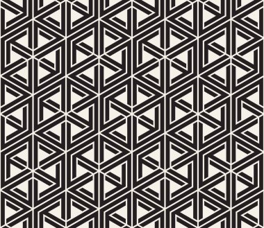 Vektör kusursuz desen. Modern stil soyut doku. Tekrarlanan geometrik fayanslar