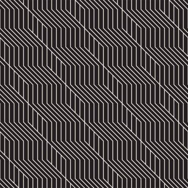 Vektör kusursuz desen. Modern stil soyut doku. Tekrarlanan geometrik fayanslar