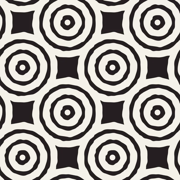 Sorunsuz soyut çizilmiş desen ver. Vektör Serbest çizgiler arka plan doku. Mürekkep fırça darbeleri geometrik tasarım.