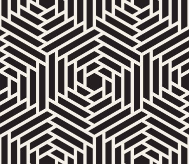Vektör seamless modeli. Modern şık soyut doku. Geometrik yinelenen döşer çizgili öğeleri ben