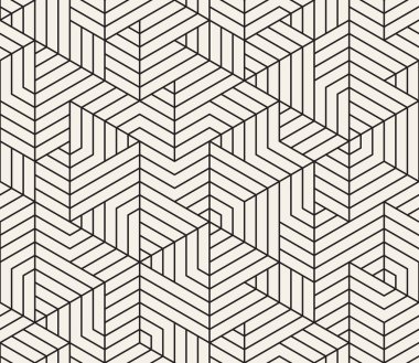 Vektör kusursuz desen. Modern stil soyut doku. Tekrarlanan geometrik fayanslar