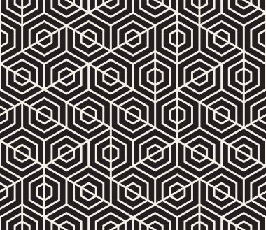 Vektör kusursuz desen. Modern stil soyut doku. Tekrarlanan geometrik fayanslar