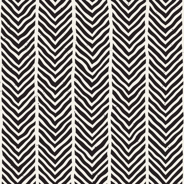 Handgezeichnete Linien nahtlos grungy Muster. abstrakte geometrische, sich wiederholende Kachelstruktur — Stockvektor
