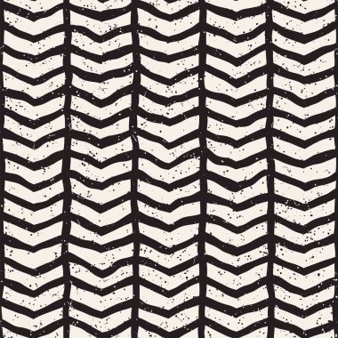 Basit mürekkep geometrik desen. Tek renkli siyah ve beyaz konturlar arka plan. Tasarımınız için çizilen mürekkep doku el