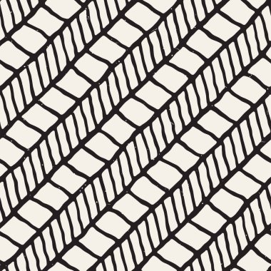 Basit mürekkep geometrik desen. Tek renkli siyah ve beyaz konturlar arka plan. Tasarımınız için elle çizilmiş doku