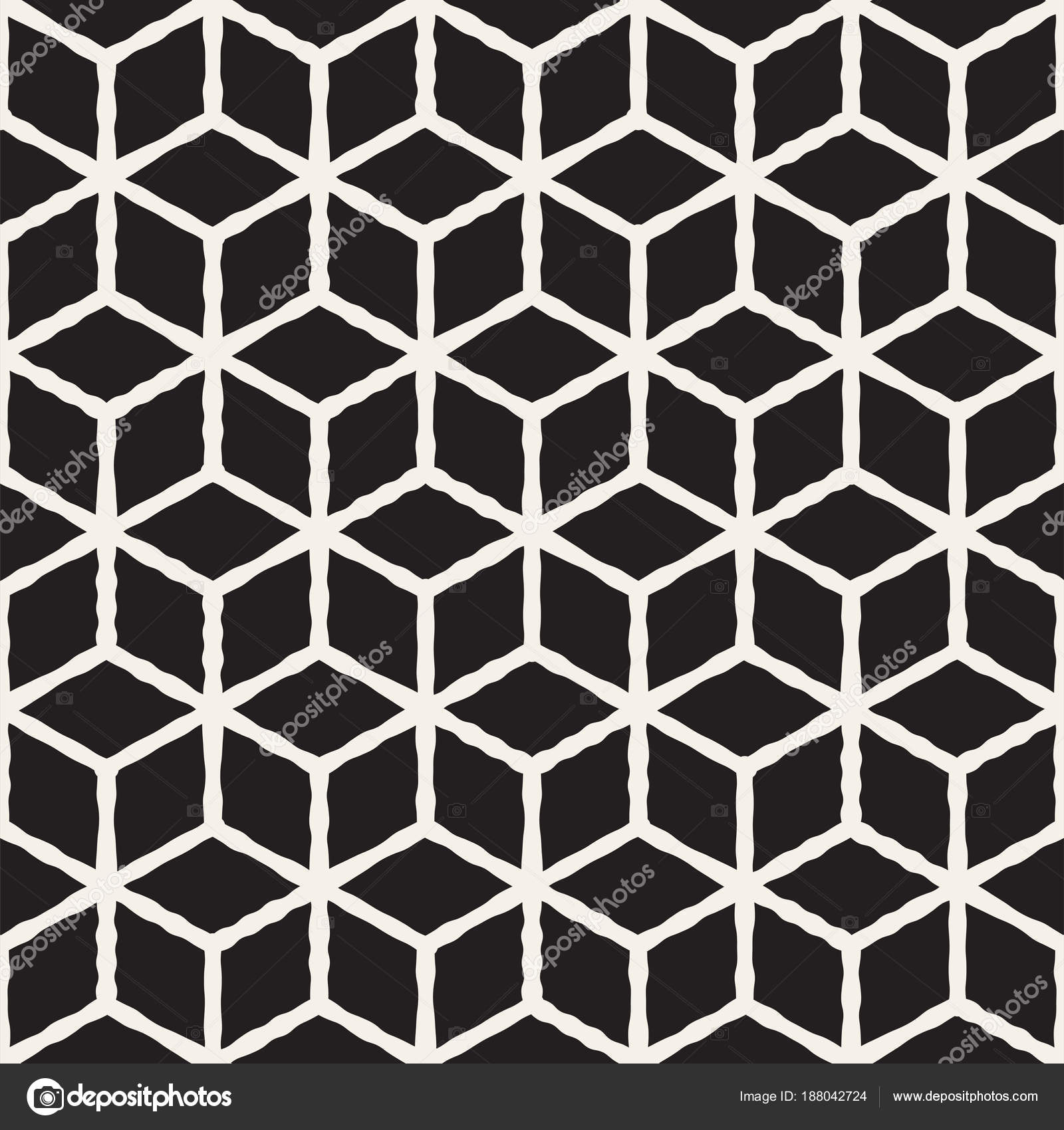 Modello Disegnato A Mano Astratto Senza Cuciture Struttura