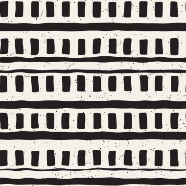 Elle çizilmiş sorunsuz yinelenen desen fayans hatları ile. Grungy freehand arka plan dokusu.