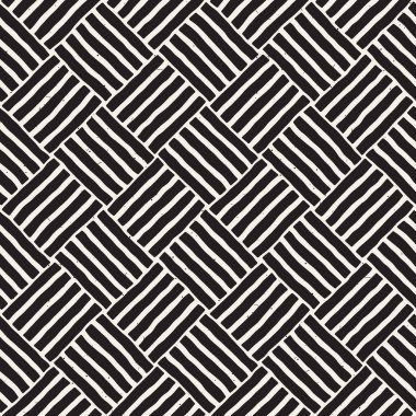 Elle çizilmiş sorunsuz yinelenen desen fayans hatları ile. Grungy freehand arka plan dokusu.