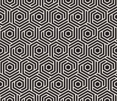 Vektör kusursuz desen. Modern stil soyut doku. Tekrarlanan geometrik fayanslar