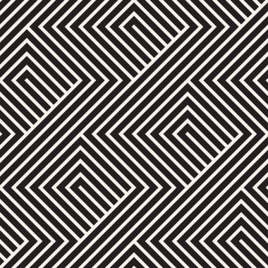 Vektör kusursuz desen. Modern stil soyut doku. Tekrarlanan geometrik fayanslar