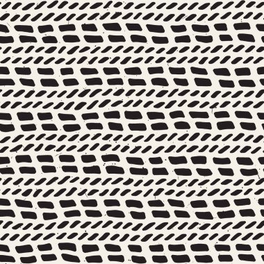 Basit mürekkep geometrik desen. Tek renkli siyah ve beyaz konturlar arka plan. Tasarımınız için elle çizilmiş doku