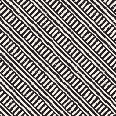 Elle çizilmiş sorunsuz yinelenen desen fayans hatları ile. Grungy freehand arka plan dokusu.