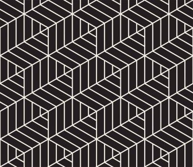 Vektör kusursuz desen. Modern stil soyut doku. Tekrarlanan geometrik fayanslar