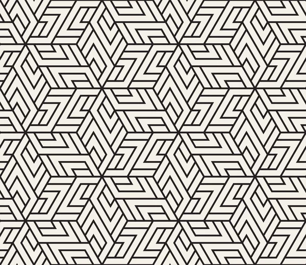 ベクトルシームレスパターン。モダンなスタイリッシュな抽象的な質感。幾何学的なタイルを繰り返す — ストックベクタ