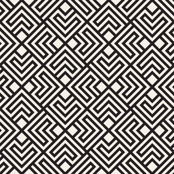 Vektornahtloses Gittermuster. moderne stilvolle Textur mit monochromen Spalieren. sich wiederholendes geometrisches Raster. einfacher Design-Hintergrund. — Stockvektor