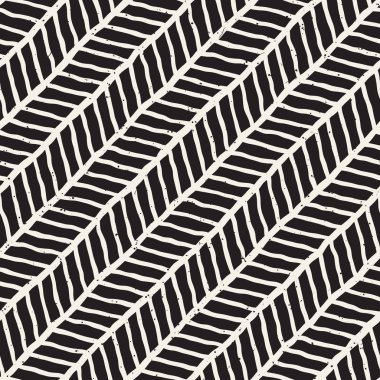 Basit mürekkep geometrik desen. Tek renkli siyah ve beyaz konturlar arka plan. Tasarımınız için çizilen mürekkep doku el