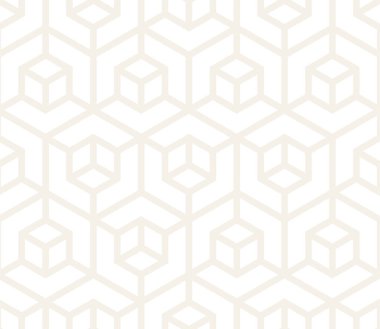 Vektör seamless ince modeli. Modern şık soyut doku. Geometrik fayans yinelenen