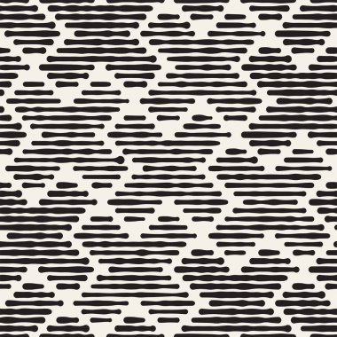 Elle çizilmiş çizgili seamless modeli darbeleri döşeme ile. Soyut serbest doku için yazdırma