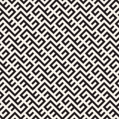 Vektör kusursuz desen. Modern stil soyut doku. Tekrarlanan geometrik fayanslar