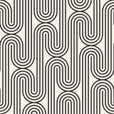 Vektör kusursuz desen. Modern stil soyut doku. Tekrarlanan geometrik fayanslar