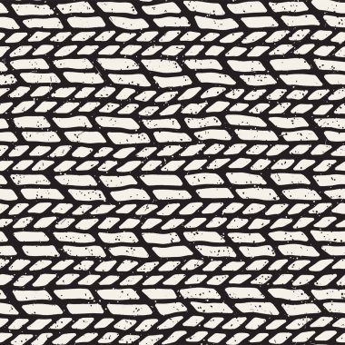 Basit mürekkep geometrik desen. Tek renkli siyah ve beyaz konturlar arka plan. Tasarımınız için çizilen mürekkep doku el