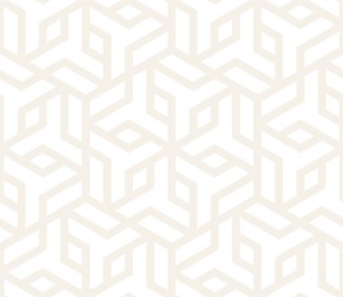 Vektör seamless ince modeli. Modern şık soyut doku. Geometrik fayans yinelenen