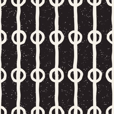 Elle çizilmiş çizgiler seamless grungy modeli. Soyut geometrik yinelenen kiremit doku