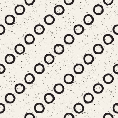 Elle çizilmiş stil etnik seamless modeli. Siyah ve beyaz soyut grungy geometrik arka plan.