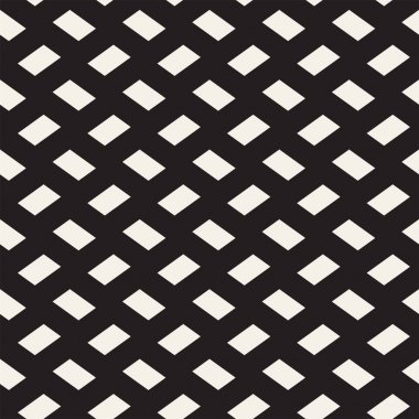 Desen vektör sorunsuz siyah ve beyaz dalgalı çizgiler. Geometrik arka plan