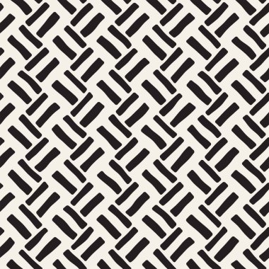 Elle çizilmiş sorunsuz yinelenen desen fayans hatları ile. Grungy freehand arka plan dokusu.