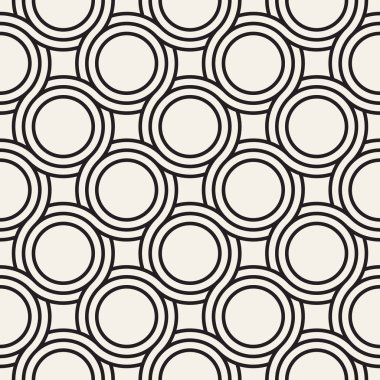 Vektör kusursuz desen. Modern stil soyut doku. Tekrarlanan geometrik fayanslar