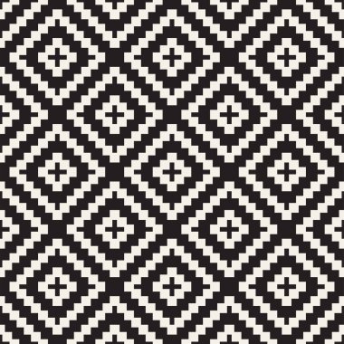 Kusursuz yüzey geometrik tasarımı. Tekrarlanan fayans süsleme arka planı. Vektör şekilleri deseni