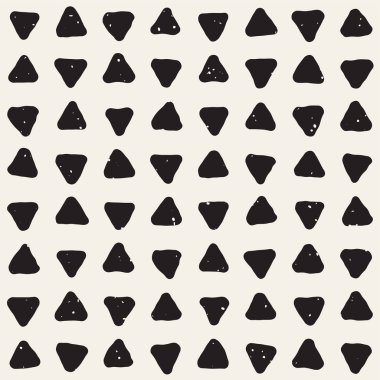 Elle çizilmiş çizgiler seamless grungy modeli. Siyah ve beyaz soyut geometrik Yinelenen doku.