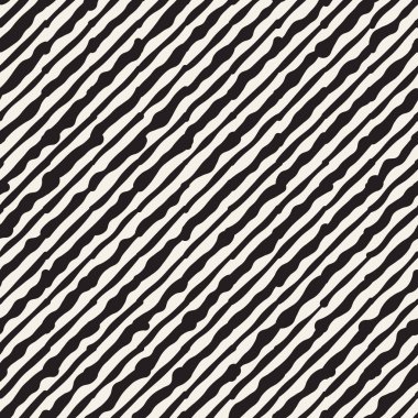 Sorunsuz soyut çizilmiş desen ver. Vektör Serbest çizgiler arka plan doku. Mürekkep fırça darbeleri geometrik tasarım.