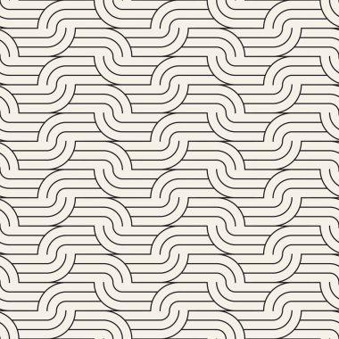 Vektör kusursuz desen. Modern stil soyut doku. Tekrarlanan geometrik fayanslar