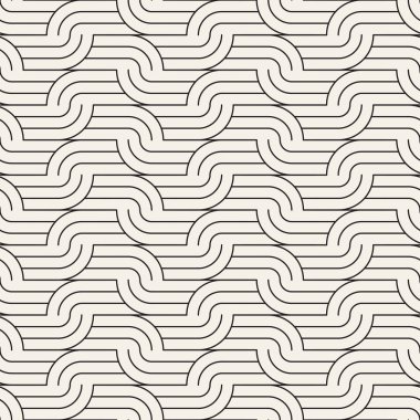 Vektör kusursuz desen. Modern stil soyut doku. Tekrarlanan geometrik fayanslar