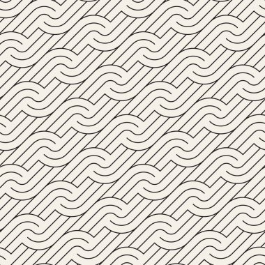 Vektör kusursuz desen. Modern stil soyut doku. Tekrarlanan geometrik fayanslar