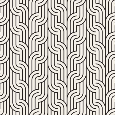 Vektör kusursuz desen. Modern stil soyut doku. Tekrarlanan geometrik fayanslar