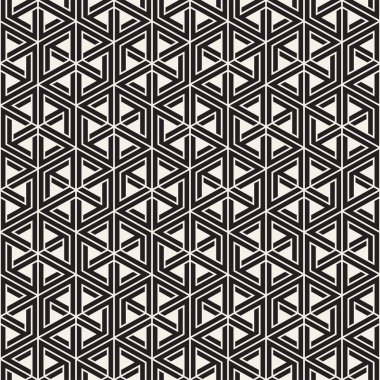 Vektör seamless modeli. Modern şık soyut doku. Geometrik yinelenen
