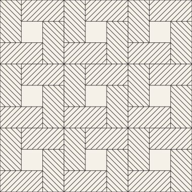 Vektör seamless modeli. Modern şık soyut doku. Geometrik yinelenen