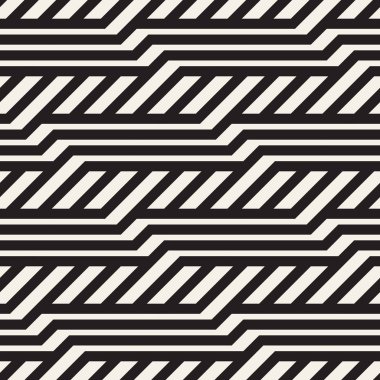 Vektör kusursuz desen. Modern stil soyut doku. Tekrarlanan geometrik fayanslar