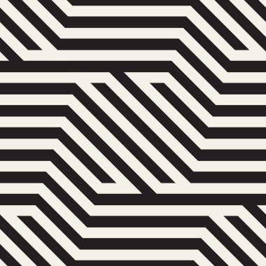 Vektör kusursuz desen. Modern stil soyut doku. Tekrarlanan geometrik fayanslar