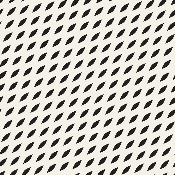 Desen vektör sorunsuz siyah ve beyaz dalgalı çizgiler. Geometrik arka plan