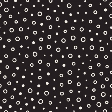 Dikişsiz soyut geometrik desen retro memphis tarzı. Scatteres şekiller arka plan vektör.